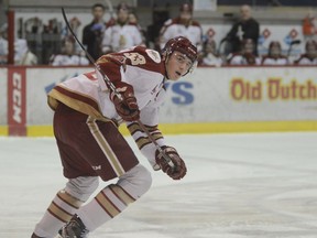 Noah Dobson is a defenceman for the Acadie-Bathurst Titan of the QMJHL. Dobson, 18, is a projected top-10 selection June 22 in Dallas — possibly as the Canucks' pick at seventh overall.