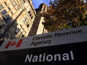 The Canada Revenue Agency headquarters in Ottawa is shown on November 4, 2011.