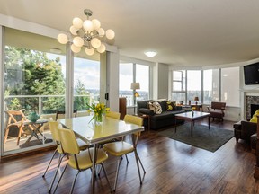 This New Westminster condo sold for $122,000 over the asking price.