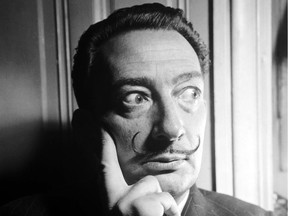 Spanish surrealist Salvador Dali, circa 1950s.
