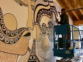 The commissioned murals are part of Art Smash, a brand new annual event on Granville Island that celebrates visual art in public spaces, according to a news release.
