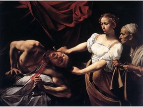Judith Beheading Holofernes by Caravaggio, 1598-99.