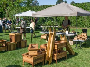 Most garden club sales are not limited to plants but offer a wide range of garden products.
