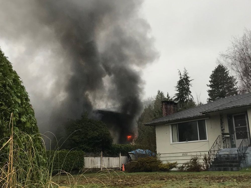Fire destroys home in District of North Vancouver Vancouver Sun