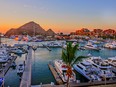 Cabo San Lucas Marina at Sunset