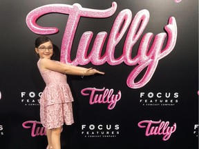 Vancouver 10-year-old Lia Frankland enjoys the Hollywood premiere of the Jason Reitman film Tully. In the Diablo Cody-penned movie Frankland plays the daughter of Charlize Theron's character. The film hits Vancouver theatres on May 4, 2018.