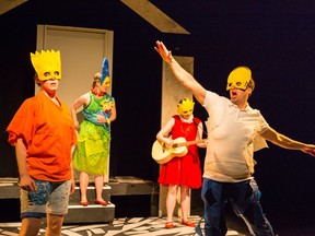 Little Mountain Lion Productions performs Mr. Burns at Studio 1398 at Granville Island.