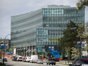 The new Samsung office on Great Northern Way in Vancouver on April 17.