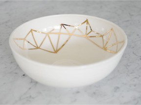 Serving Bowl by Got Craft vendor Gabrielle Burke, of g ceramic & co Photo: g ceramic & co for The Home Front: Home made to self made, the evolution of the craft industry by Rebecca Keillor  [PNG Merlin Archive]