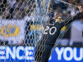 Brek Shea of the Vancouver Whitecaps stops in the back of the net after failing to score against Los Angeles FC on Friday April 13. The struggling Caps know this feeling all too well.