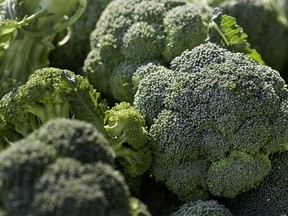 Fresh Broccoli at the Market