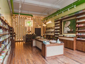 A look inside the new Lemongrass House store.