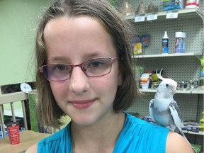 Grace Peerless, 13, and her family were enjoying a fire in their backyard the evening of May 24 when Grace's clothing and hair suddenly caught on fire.