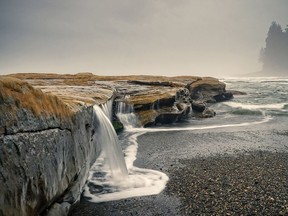 Botanical Beach on the Juan de Fuca Trail near Port Renfrew.