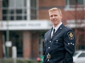 Vancouver police Const. Dale Quiring has won a national leadership award for his work with Vancouver's LBGTQ2S+ community. [PNG Merlin Archive]