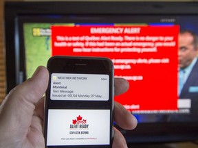 A Canada-wide test of emergency alert systems will take place Wednesday on radio, television and cell phones.