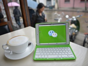 WeChat is a Chinese social media and mobile payment app with over a billion monthly users.