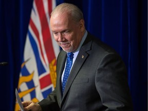 When B.C. Premier John Horgan was challenged about his own MLA pension and others in the public sector being partly invested in Kinder Morgan and other fossil fuel companies, he didn’t deny the optics.