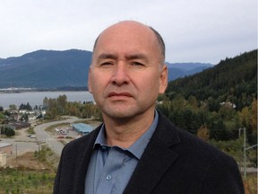 Former Haisla Chief Councillor, Ellis Ross, now the MLA for Skeena.