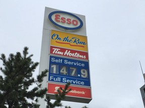 Four Esso stations in Vancouver and Burnaby are up for sale.