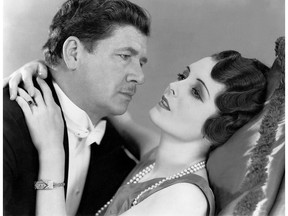 George Bancroft and Mary Astor in the 1930 movie Ladies Love Brutes.