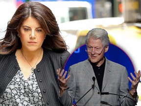 Monica Lewinsky and Bill Clinton