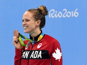 White Rock swimmer Hilary Caldwell has announced her retirement, ending a career that saw her step on the podium at the Olympics, world championships and Pan American Games.