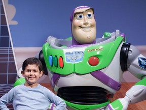 The Science of Pixar at Science World features Buzz Lightyear. [PNG Merlin Archive]