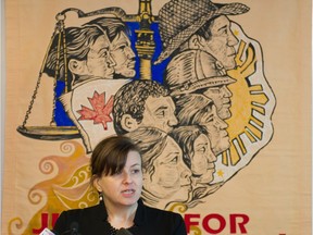 Natalie Drolet, executive director and staff lawyer for Vancouver's Migrant Workers Centre, decided to help draw attention to caregivers with a Mother's Day Flash Mob at Robson Square, to the tune of 'She Works Hard for the Money.'