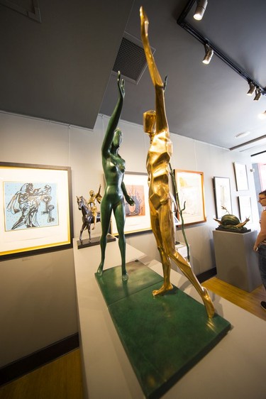 The Chali-Rosso Art Gallery is exhibiting more than 100 Salvador Dali pieces until Sept. 1.