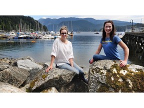 Megan Curren, left, owner of Room6, and Jennifer McCarthy of BluHouse Market & Cafe say plastic straws need to go because of the harm they do to the environment, oceans and marine life.