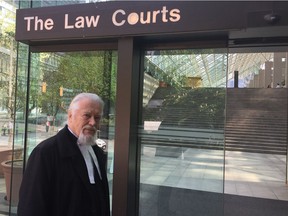 Lawyer Gary Botting, whose client Yuan Zhi Gao was acquitted in connection with a UBC sex assault case from two years ago.