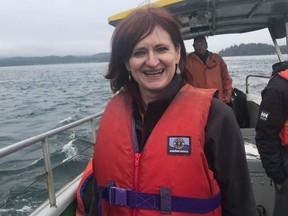 Undated handout photo of Ottawa resident Ann Wittenberg. The 52 year-old drowned while surfing at a Tofino Beach hours before the wedding of her daughter Victoria Emon.