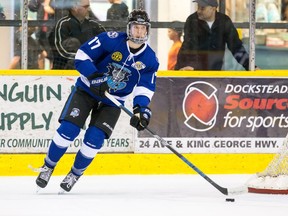 Slava Demin and the rest of the Wenatchee Wild are back at it in Chilliwack for the RBC Cup today, looking to following up on a 2-1 win over the host Chilliwack Chiefs on opening day of the Junior A national championship.