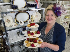 Kristen Oostindie of Echo’s China and Silver will be rolling out afternoon tea on Saturday, from 2 p.m. to 4 p.m., to celebrate that morning’s royal wedding of Prince Harry and Meghan Markle.