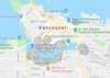 The areas to be sprayed with Acelepryn by the City of Vancouver in an effort to kill Japanese beetles.
