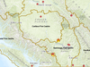 A fire burning 55 kilometres northwest of Kamloops remains out of control.