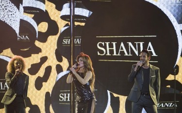 Shania Twain performs at Rogers Arena on Saturday, May 5, as part of the Shania Twain: NOW tour.