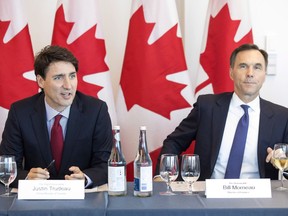 Prime Minister Justin Trudeau and Federal Finance Minister Bill Morneau.