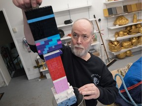 An new art installation called Vortex by acclaimed artist and writer Douglas Coupland will be unveiled May 18 at the Vancouver Aquarium. The artwork looks at our complicated relationship with plastic. Photo: Ocean Wise. [PNG Merlin Archive]