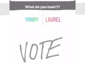 Do you hear Laurel or Yanny?