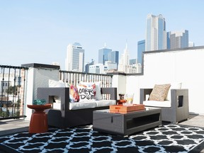 There are many things you can do to create a cool outdoor living space. Of course, a good view never hurts either...