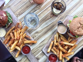 The Beacon Burger ($19.50) at Beacon Pub & Eatery in Whistler. Aleesha Harris/PNG [PNG Merlin Archive]