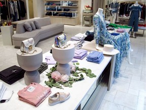 A look inside the new Blubird boutique at 108 Alberni St. in Vancouver.