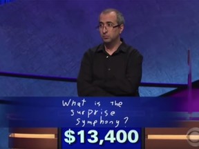 After three days on top of the trivia world, New Westminster's Ali Hasan saw his run as Jeopardy! champion come to a close on Friday night.