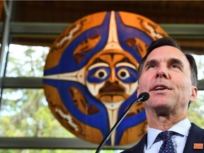 Federal Finance Minister Bill Morneau announced a $275-million contribution to support LNG development in Kitimat.