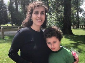 Narges Casnajad and her seven-year-old son Sepehr died in an apartment fire in June in Lynn Valley. [PNG Merlin Archive]