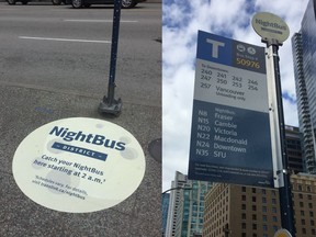 Translink's new NightBus hub on the corner of West Georgia and Granville will be the connecting point for all 10 nigh services that run through the downtown core.