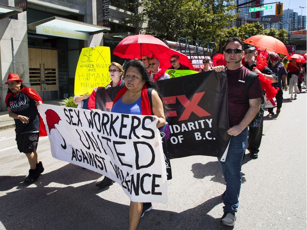 Red Umbrella March Celebrates History Of Vancouver Sex Workers Vancouver Sun 6946