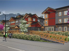 An artist's rendering of The Crestline, a project from Alture Properties in Pemberton.